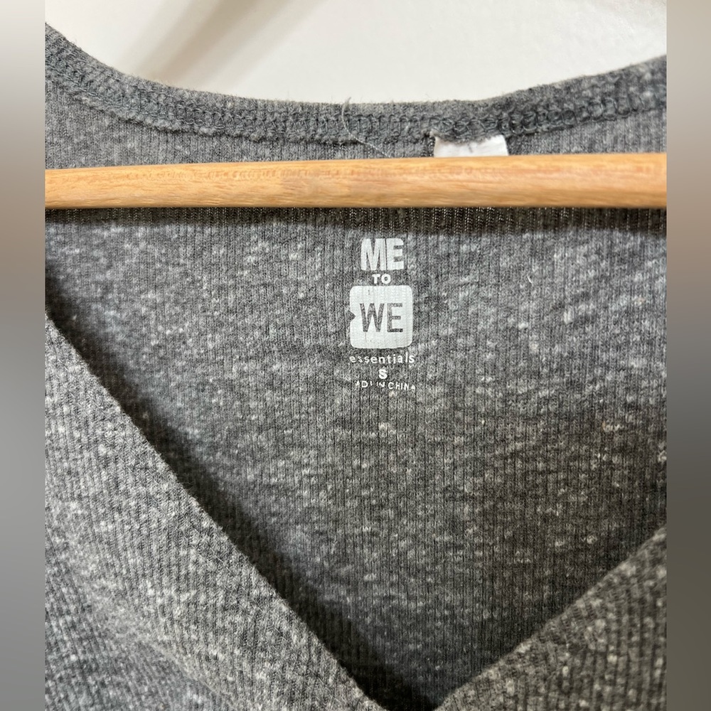 Gray Crop Top - Picture 5 of 5